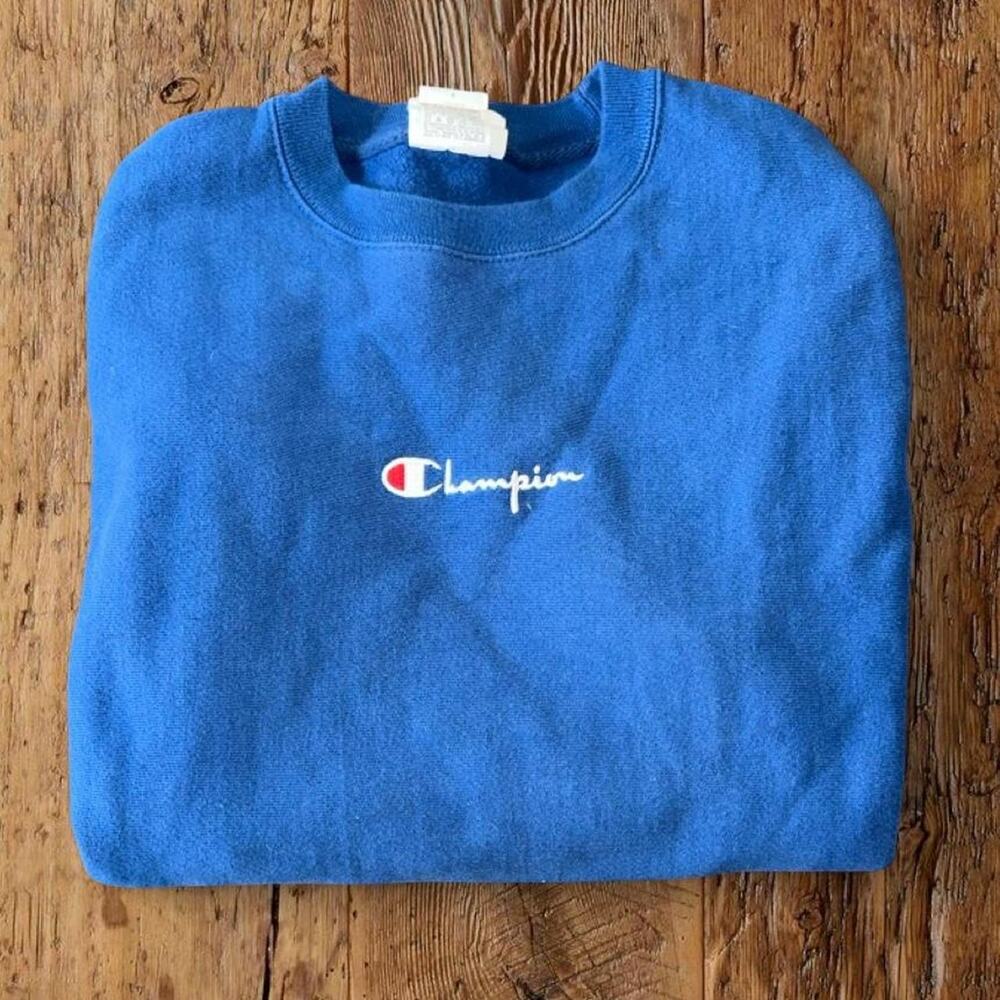 Champion embroidered logo crewneck sweatshirt